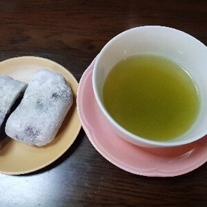 風邪予防に✿生姜の緑茶＆和菓子✿